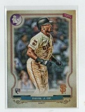 2020 Topps Gypsy Queen GQ Logo Swap SAN FRANCISCO GIANTS JAYLIN DAVIS Rookie RC