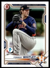 Forrest Whitley 2021 Bowman First 1st Edition Rookie Prospect Card #BFE-9