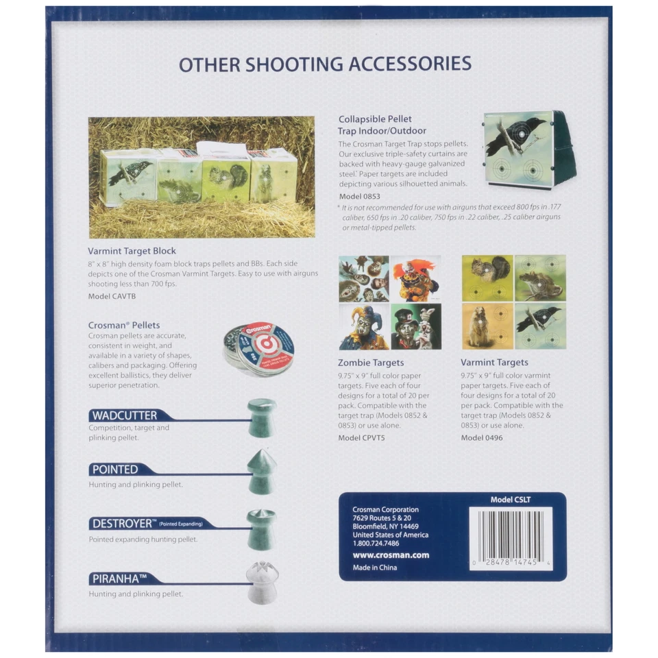 Crosman Steel Spinning Target, Use .177 and .22 Cal Pellets, 1.6 lbs. - Image 4 of 4