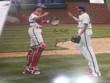 Aaron Nola/JT Realmuto Philadelphia Phillies Signed  16x20 Photo FANATICS COA
