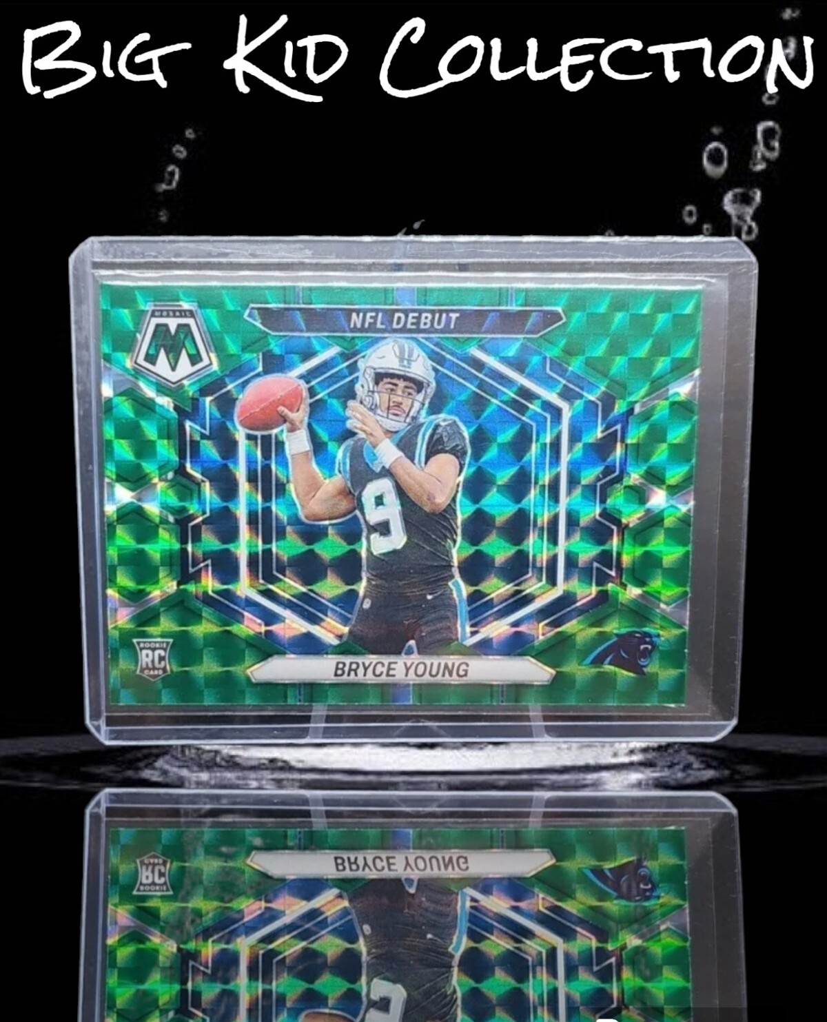 2023 Mosaic Bryce Young Rc NFL Debut Green Prizm #ND-2