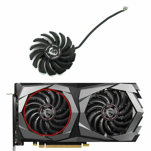 Cooler Fan For MSI GeForce RTX 2060 GAMING X CPLD09210S12HH 85mm Graphics Card - Bild 6 von 13