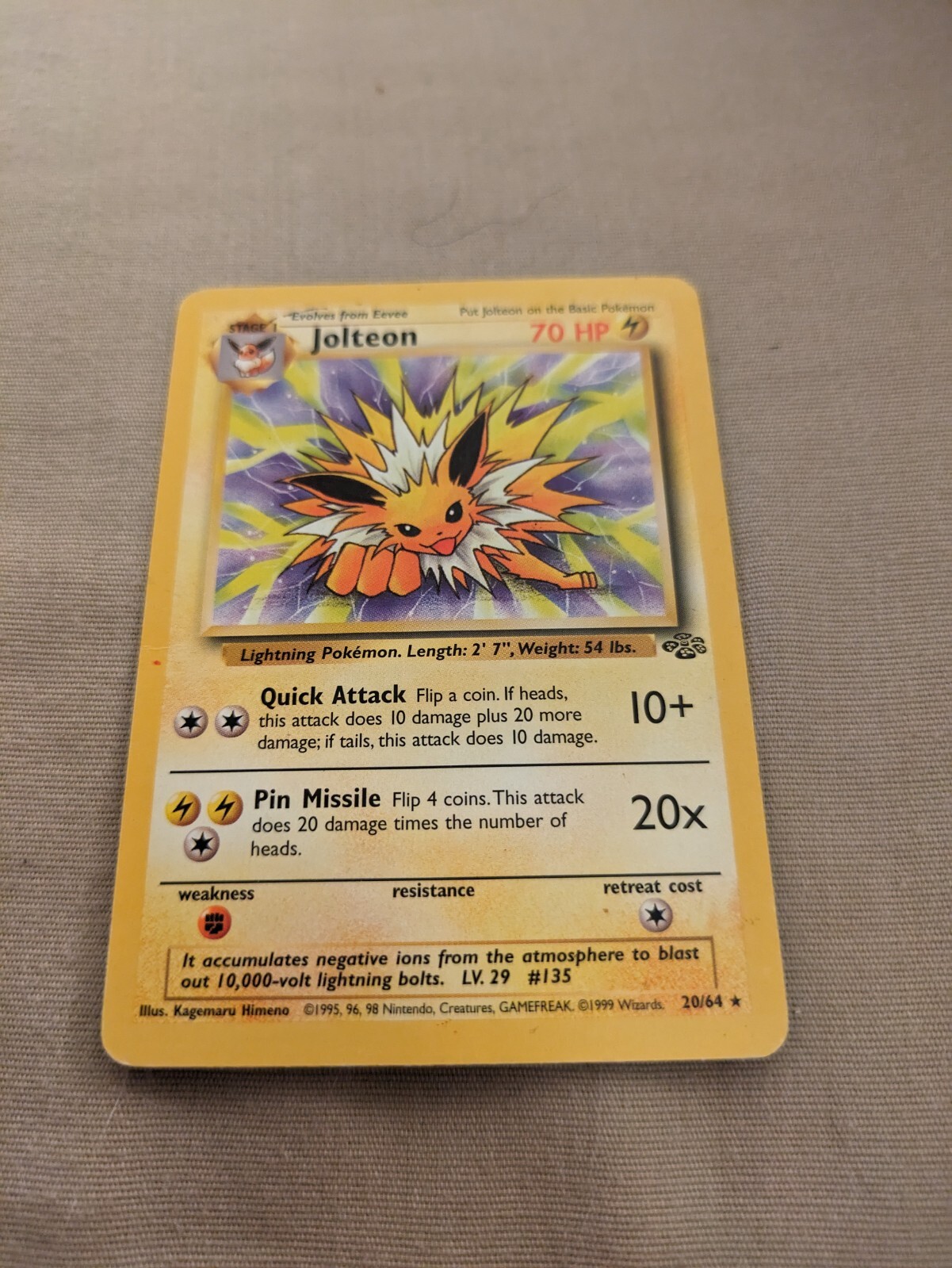 first edition jolteon pokemon card Amazon.com: Pokemon - Jolteon-EX (28/83) - Generations