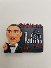 Souvenir 3D Kühlschrank Magnet IL Padrino Sizilien 3DRefrigerator Magnet Sicilia