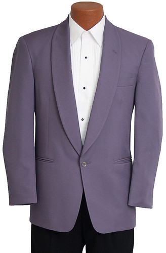 39L Mens Purple Vintage 80s Miami Vice 