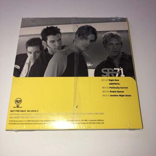 SR71, now you see inside, Highlights aus Debütalbum, NEU versiegelt CD 2000 RCA - Bild 2 von 2