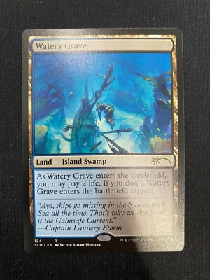 Watery Grave (Secret Lair) Alt Art - Magic the Gathering Near Mint