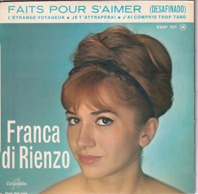 FRANCA DI RIENZO - FR EP - GEMACHT ZUM LIEBEN (DESAFINADO) + 3