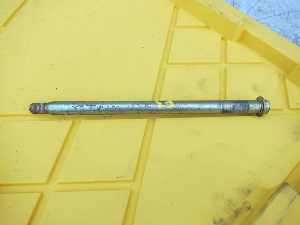 1996 Honda CBR 600 F3 OEM REAR AXLE BACK WHEEL RIM PIVOT BOLT AXEL - Image 4 of 4