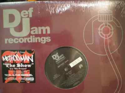 Method Man The Show STILL SEALED Vinyl Single 12inch NEW OVP Def Jam