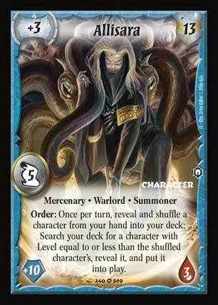 Allisara - Mercenaries - Warlord Saga of the Storm