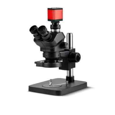 Binocular Stereo Microscope 7-50X Cell Phone Repair Continuous Zoom LED