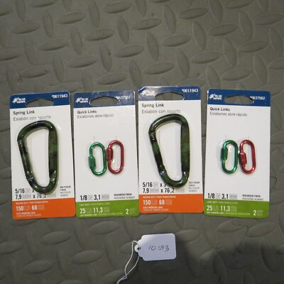 #ad #ad Blue Hawk Quick Links 25 lb 150 lb lot#10593 $6.95