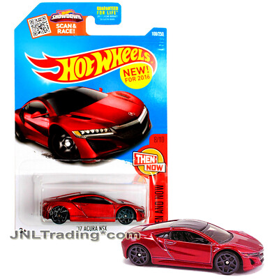 Year 2015 Hot Wheels Then and Now 1:64 Die Cast 8/10 Red Sport Car