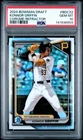 Konnor Griffin 2024 Bowman Draft 1st Chrome Refractor BDC-22 PSA 10 📈 GEM