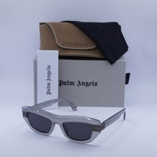 New Palm Angels PERI10E CLAIRE 0907 Grey/Dark Grey 53-18-145 Sunglasses