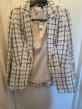 NWT Express Tweed Blazer Jacket Size M