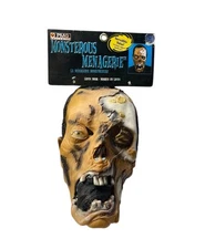 Vintage Y2K PMG Paper Magic Group Monsterous Menagerie Halloween Latex Mask NEW