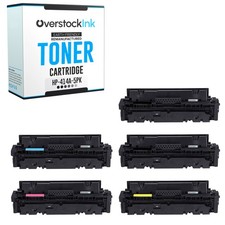 OSI 5PK Replacement 414A Printer Toner for HP Color LaserJet Pro M454dn M454dw