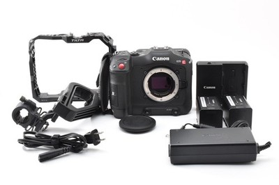[NEUWERTIG] Canon EOS C70 schwarz 4K Cinema Kamera Stundenzähler 1090h aus...