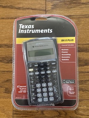 Texas Instruments Calculator BA II Plus Financial Brand New