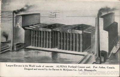 Minneapolis, Minnesota MN Largest elevator the world made of concrete. Alpena