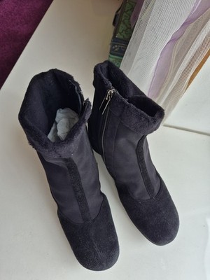 Thierry Rabotin Stiefeletten, Gr. 38,5, schwarz, leicht gefüttert