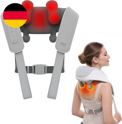 Schnurloses Shiatsu-Nacken-Und Rückenmassagegerät Mit Wärme, 10 Minuten X 12 Geb