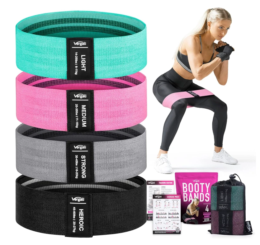 Resistance Bands for Working Out with Workout Bands Guide. 4 Booty Bands
Opens in a new window or ta