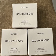 Byredo BAL D  AFRIQUE Soap Bar Savon Parfum  3 Packs NEW