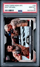 2025 Topps Now UFC - Ilia Topuria #18 /7131 PSA 10! 💎