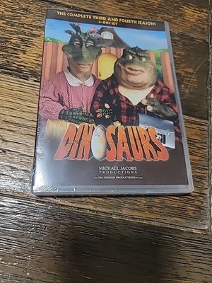 Dinosaurs: The Complete Third And Fourth Seasons DVD's NEW SEALED
