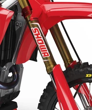 Showa (FACTORY) Fork Stickers Decal Shock Suspension Decals Set (9x6.5)