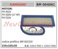 Luftfilter Kawasaki Motor Fh 541V 500V (17 Hp) 531V 004061