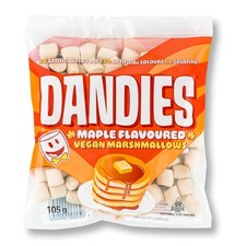Dandies Mini Maple Vegan Marshmallows 105g Vegan Sweet Treat