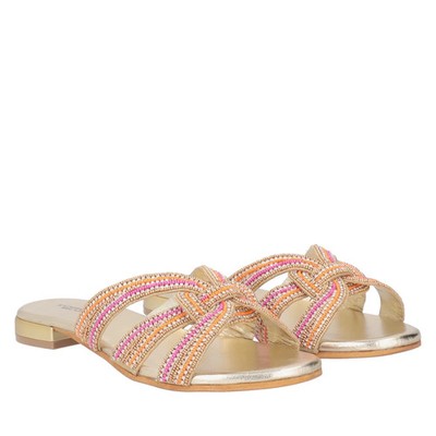 TUSCA BLUE SLIPPER