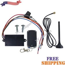 For Hydraulic Lift Winch Tilt Dump Trailer Wireless Remote Control System 12V