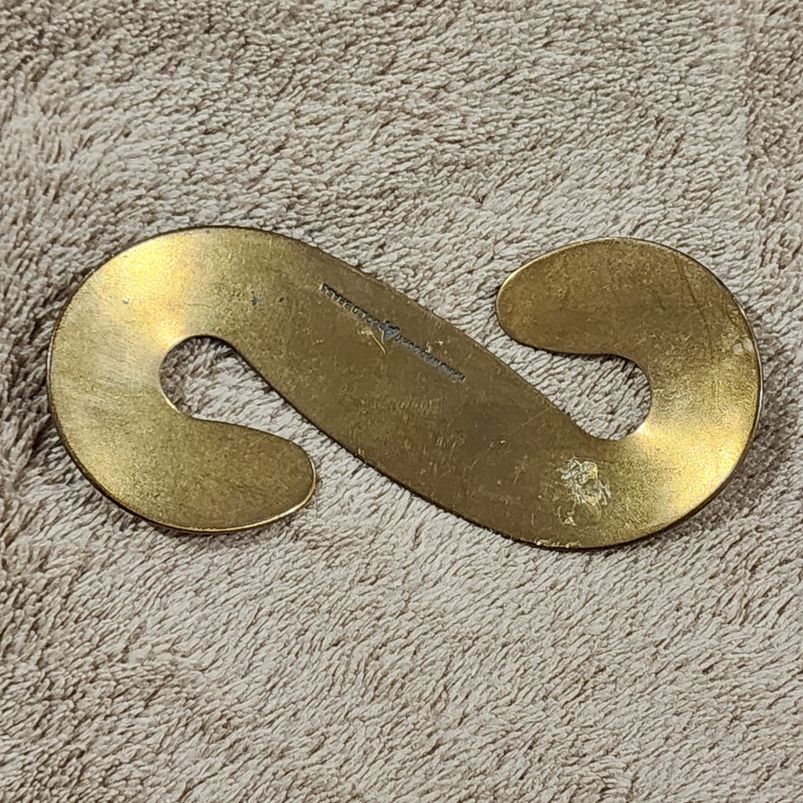Handmade Solid Brass Post-Medieval Buckle - image 3