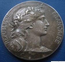 MDS FRANCE FRANCE SILVER MEDAL CIRCA 1900 