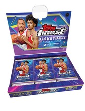 2024-25 TOPPS FINEST HOBBY BOX (2 AUTOS) Basketball Brand New Factory Sealed QTY