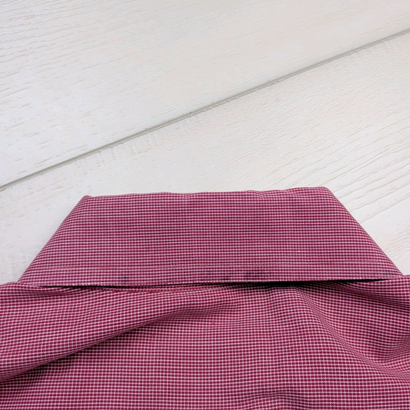 Brooks Brothers 346 Dress Shirt Mens 16 - 36/37 Non-Iron Button Down Red Check thumbnail 13