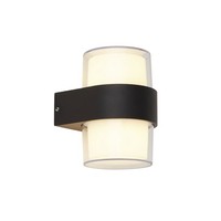 Led AußEnwandleuchte IP44 Schwarz Weiß Aluminium 3000 K 521 Lm Up Down Lampe