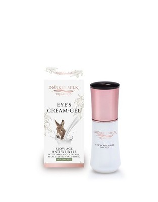 Donkey Milk Treasures Eye Cream Gel, 40 ml