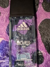 Adidas - Moves - Deodorant Natural Body Spray for Men - 2.5 Fl Oz New Full