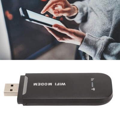 4G WiFi Router Black Up-10 Users Stable Easy Connection USB Plug And Play 4G LTE