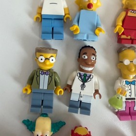 Lego The Simpsons Minifigures 71006 71006 10352 71005 Homer Marge Burns Krusty
