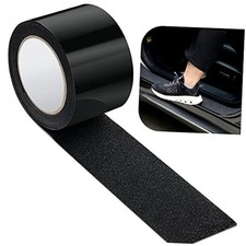 Car Door Edge Guards Door Sill Protector 2.8 Inch Wide, 16.4 Feet Black