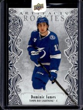 2025-26 Upper Deck Artifacts Dominic James Rookie RC #/999 Lightning