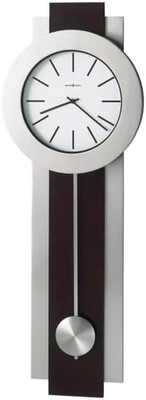 Howard Miller Salem Wall Clock II 549-424   Modern, Merlot Cherry Finish, Brushe