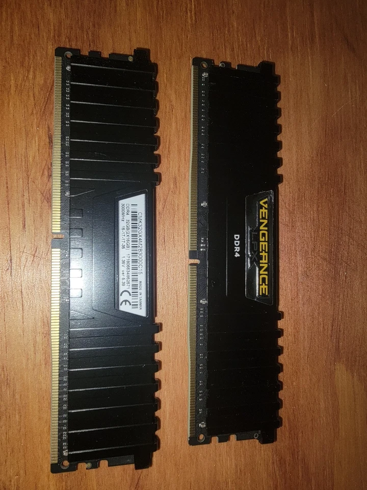 Corsair 32gb 2x16 C15 Vengeance LPX DDR4 3000mhz Dual Memory Kit - Black - Image 2 of 2